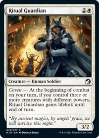 Ritual Guardian - Innistrad: Midnight Hunt - NM