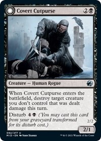 Covert Cutpurse - Innistrad: Midnight Hunt - NM