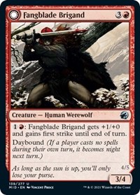 Fangblade Brigand - Innistrad: Midnight Hunt - NM