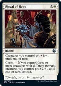 Ritual of Hope - Innistrad: Midnight Hunt - NM