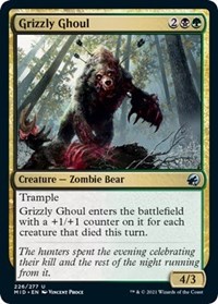 Grizzly Ghoul - Innistrad: Midnight Hunt - NM