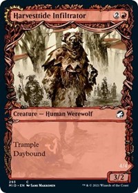 Harvesttide Infiltrator (Showcase) - Innistrad: Midnight Hunt - NM