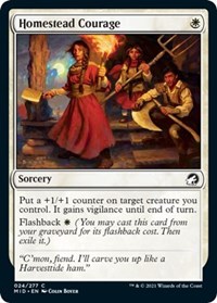 Homestead Courage - Innistrad: Midnight Hunt - NM