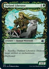 Outland Liberator (Showcase) - Innistrad: Midnight Hunt - NM