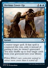 Devious Cover-Up - Innistrad: Midnight Hunt - NM