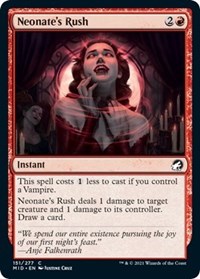 Neonate's Rush - Innistrad: Midnight Hunt - NM