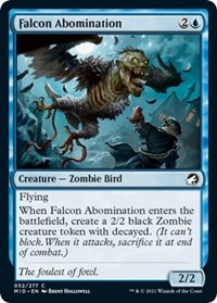Falcon Abomination - Innistrad: Midnight Hunt - NM