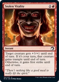 Stolen Vitality - Innistrad: Midnight Hunt - NM