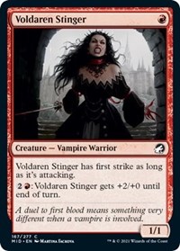 Voldaren Stinger - Innistrad: Midnight Hunt - NM