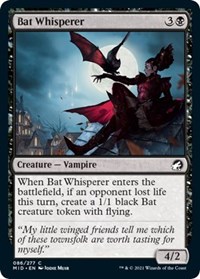 Bat Whisperer - Innistrad: Midnight Hunt - NM