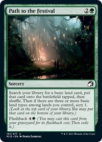 Path to the Festival - Innistrad: Midnight Hunt - NM