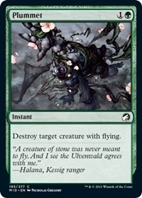 Plummet - Innistrad: Midnight Hunt - NM