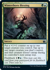 Winterthorn Blessing - Innistrad: Midnight Hunt - NM