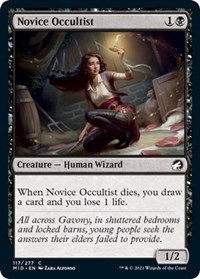 Novice Occultist - Innistrad: Midnight Hunt - NM