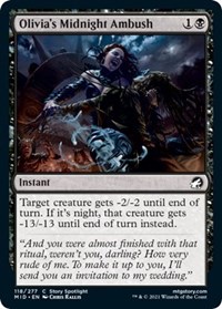 Olivia's Midnight Ambush - Innistrad: Midnight Hunt - NM