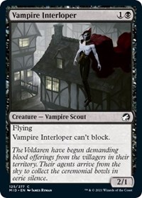 Vampire Interloper - Innistrad: Midnight Hunt - NM