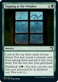 Tapping at the Window - Innistrad: Midnight Hunt - NM