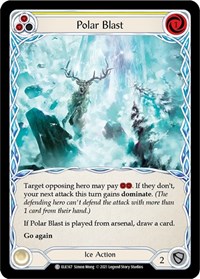 Polar Blast (Yellow) - Tales of Aria - Unlimited Rainbow Foil - NM