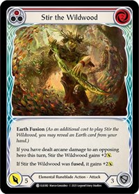 Stir the Wildwood (Red) - Tales of Aria - Unlimited Rainbow Foil - NM