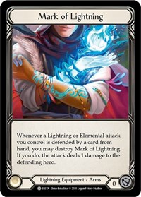 Mark of Lightning - Tales of Aria - Unlimited Rainbow Foil - NM