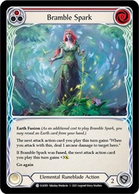 Bramble Spark (Red) - Tales of Aria - Unlimited Rainbow Foil - NM