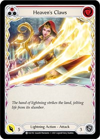 Heaven's Claws (Red) - Tales of Aria - Unlimited Rainbow Foil - NM