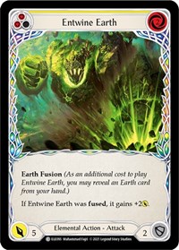 Entwine Earth (Yellow) - Tales of Aria - Unlimited Rainbow Foil - NM