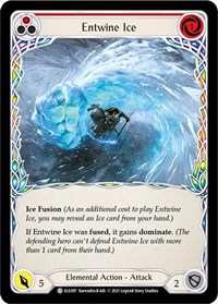 Entwine Ice (Red) - Tales of Aria - Unlimited Rainbow Foil - NM
