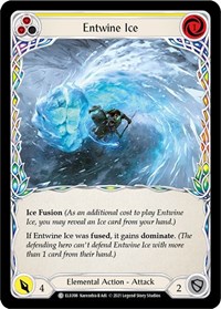 Entwine Ice (Yellow) - Tales of Aria - Unlimited Rainbow Foil - NM