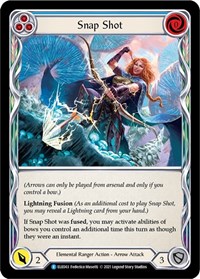 Snap Shot (Blue) - Tales of Aria - Unlimited Rainbow Foil - NM