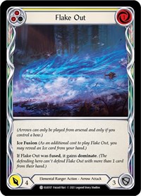 Flake Out (Yellow) - Tales of Aria - Unlimited Rainbow Foil - NM