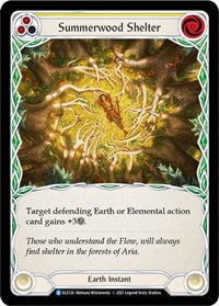 Summerwood Shelter (Yellow) - Tales of Aria - Unlimited Rainbow Foil - NM
