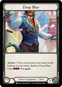 Deep Blue - Tales of Aria - Unlimited Rainbow Foil - NM