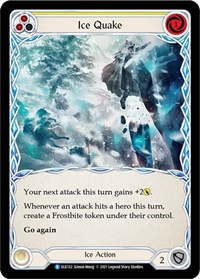 Ice Quake (Yellow) - Tales of Aria - Unlimited Rainbow Foil - NM