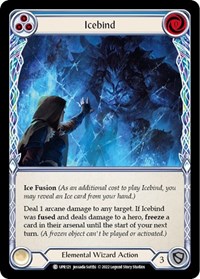 Icebind (Blue) - Uprising - Rainbow Foil NM