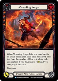 Mounting Anger (Red) - Uprising - NM