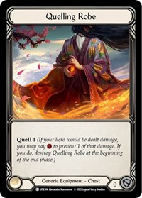 Quelling Robe - Uprising - Rainbow Foil NM