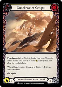 Dunebreaker Cenipai (Yellow) - Uprising - Rainbow Foil NM