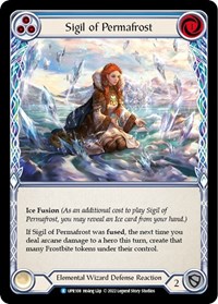 Sigil of Permafrost (Blue) - Uprising - NM