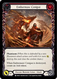 Embermaw Cenipai (Red) - Uprising - Rainbow Foil NM