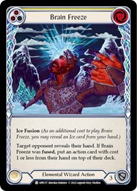 Brain Freeze (Yellow) - Uprising - Rainbow Foil NM