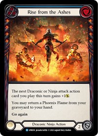 Rise from the Ashes (Blue) - Uprising - NM
