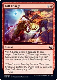 Volt Charge - Phyrexia: All Will Be One - NM