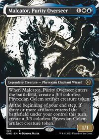 Malcator, Purity Overseer (Showcase) - Phyrexia: All Will Be One - NM