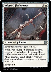 Infested Fleshcutter - Phyrexia: All Will Be One - NM