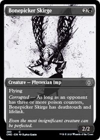 Bonepicker Skirge (Showcase) - Phyrexia: All Will Be One - NM