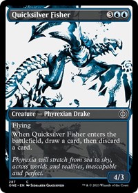 Quicksilver Fisher (Showcase) - Phyrexia: All Will Be One - NM