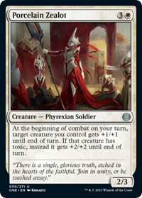 Porcelain Zealot - Phyrexia: All Will Be One - NM