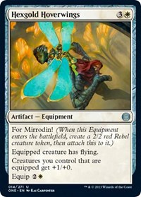 Hexgold Hoverwings - Phyrexia: All Will Be One - NM