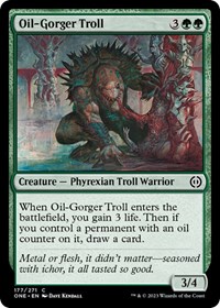 Oil-Gorger Troll - Phyrexia: All Will Be One - NM
